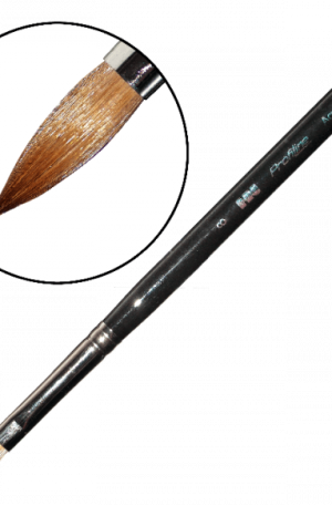 ProfiLine Pensel hårpensel til UV Gel str. 8